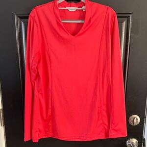 Callaway Ladies Golf Bold Red Women's Long Sleeve Tee